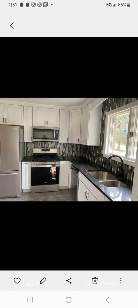 Slide of Trevor's Contracting Solutions