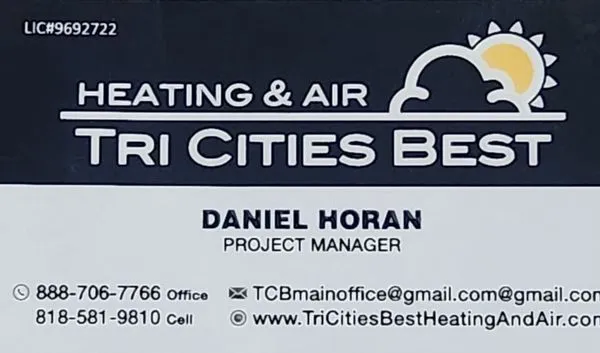 Tri Cities Best Heating and Air Logo