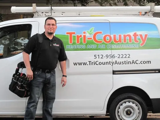 Tri-County Heating & Air Conditioning Logo
