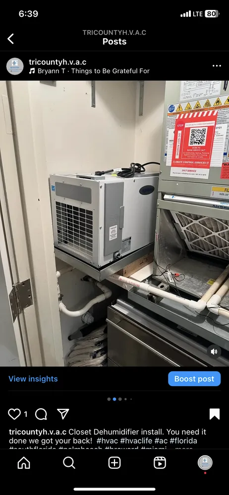 Slide of Tri-County HVAC Consultants