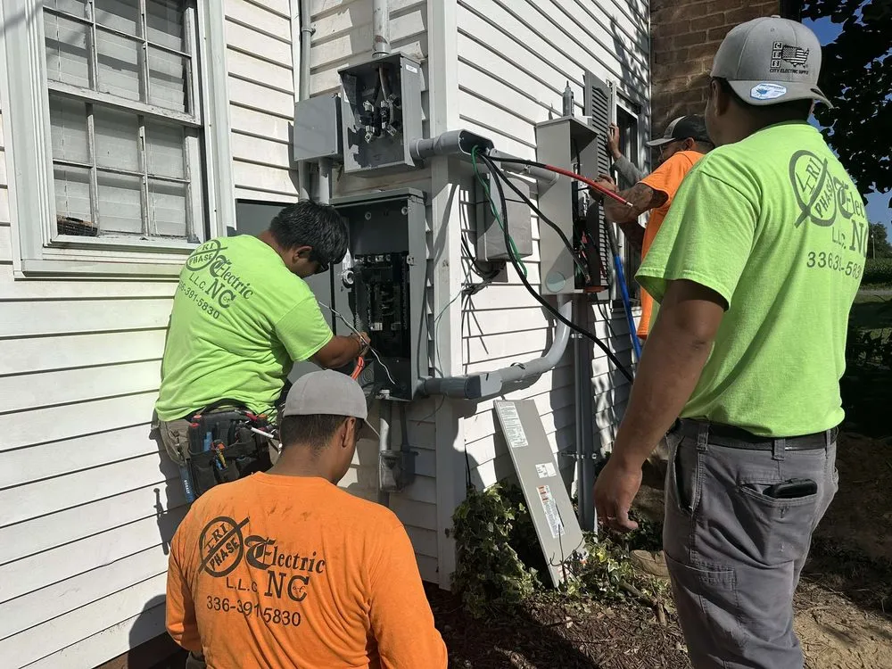 Certified HVAC repair for fast service in Winston-Salem, NC by Tri Phase Electric