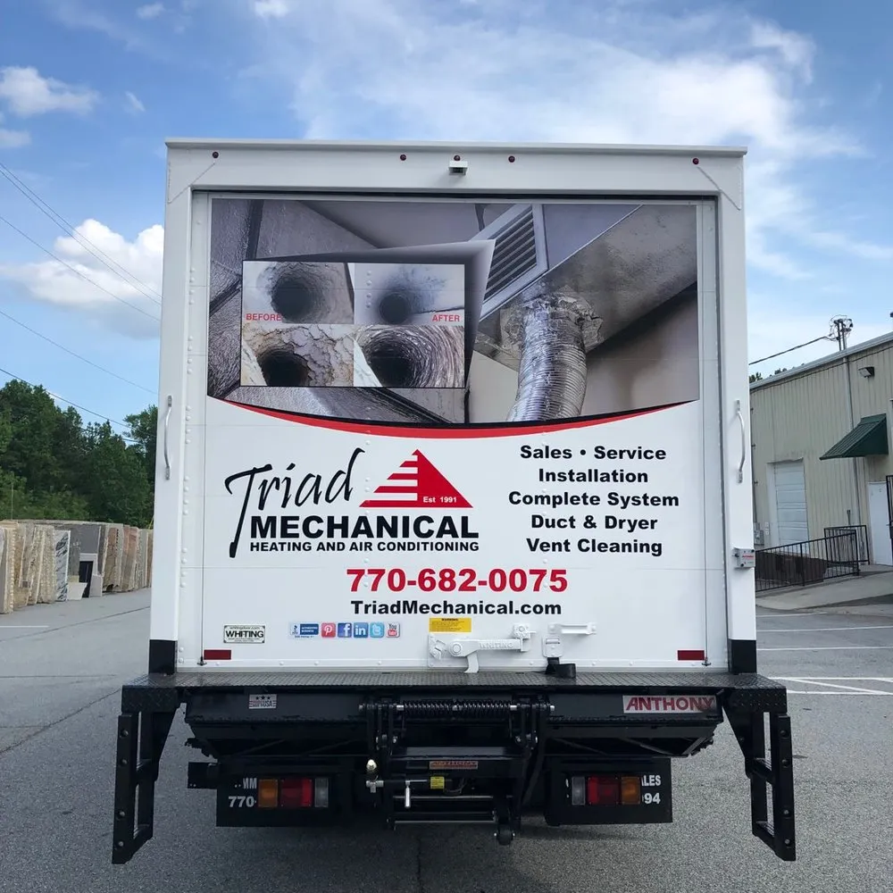 Slide of Triad Mechanical Company