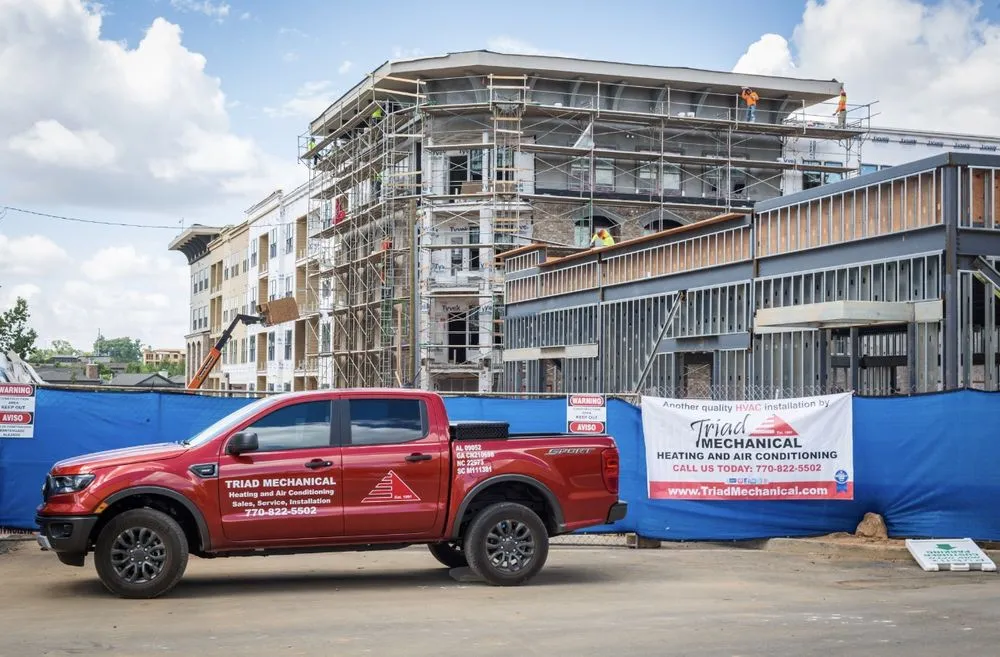 Slide of Triad Mechanical Company