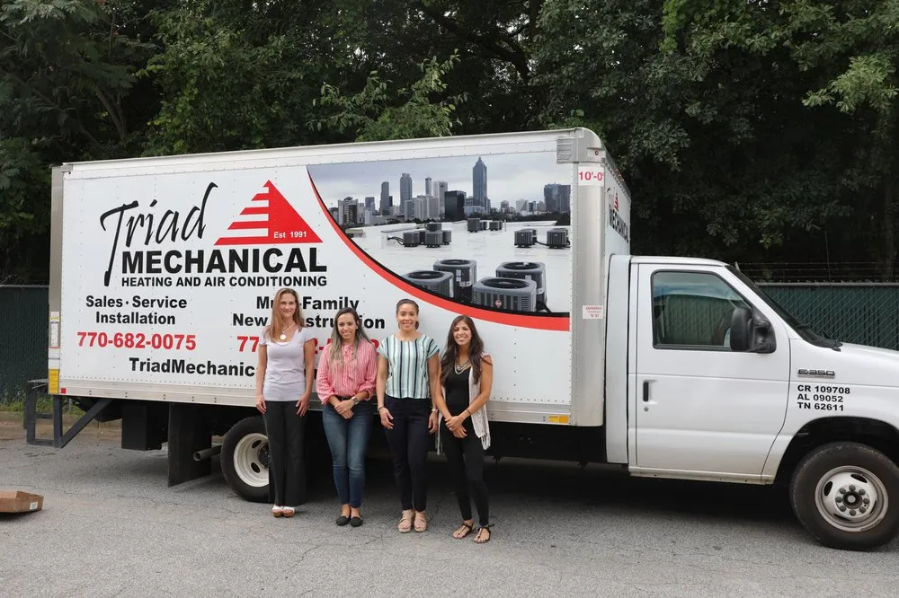 Slide of Triad Mechanical Company