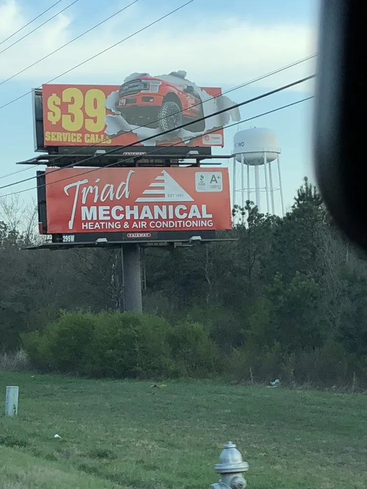 Slide of Triad Mechanical Company