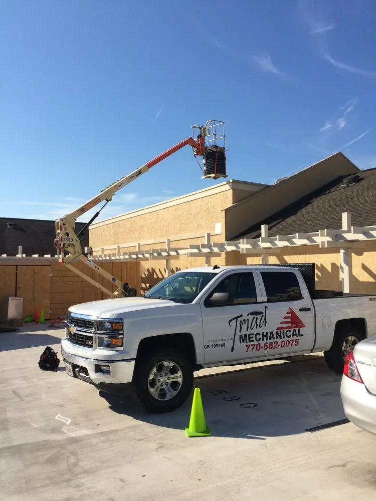 Slide of Triad Mechanical Company