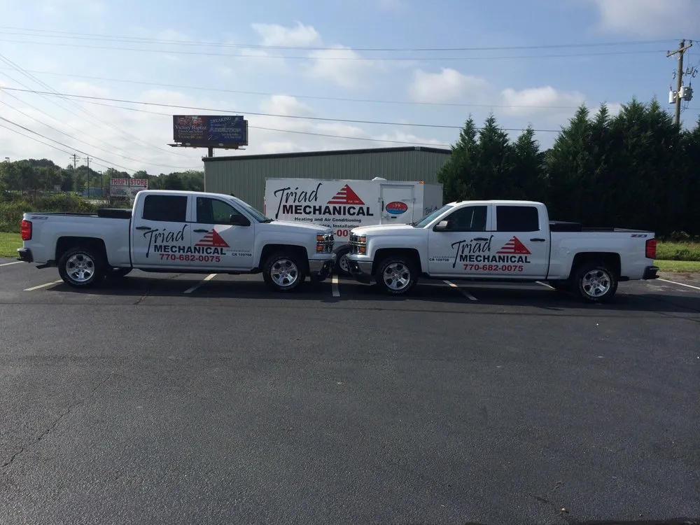 Slide of Triad Mechanical Company