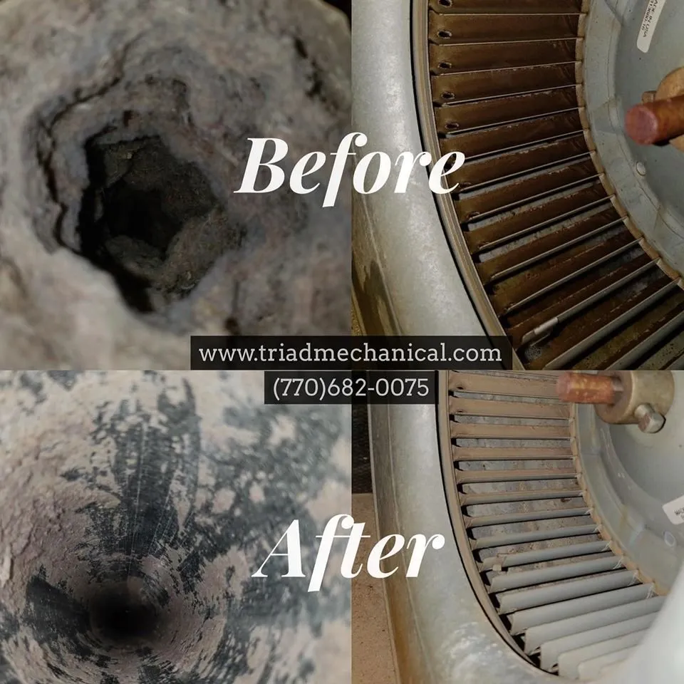 Slide of Triad Mechanical Company