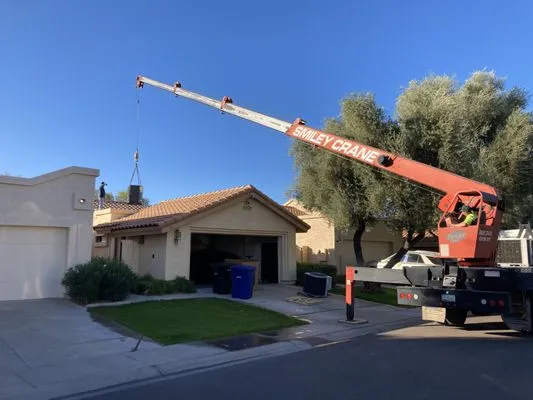 Triangle Cooling and Heating Logo