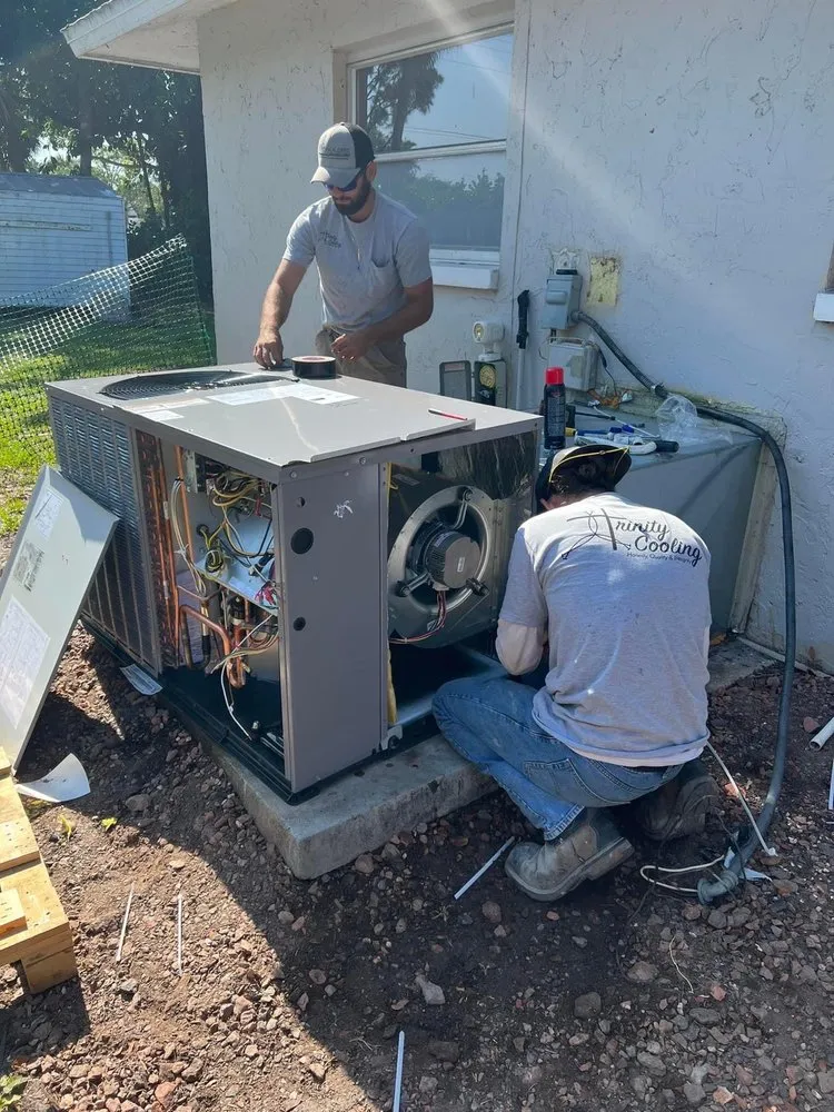 Slide of Trinity Cooling