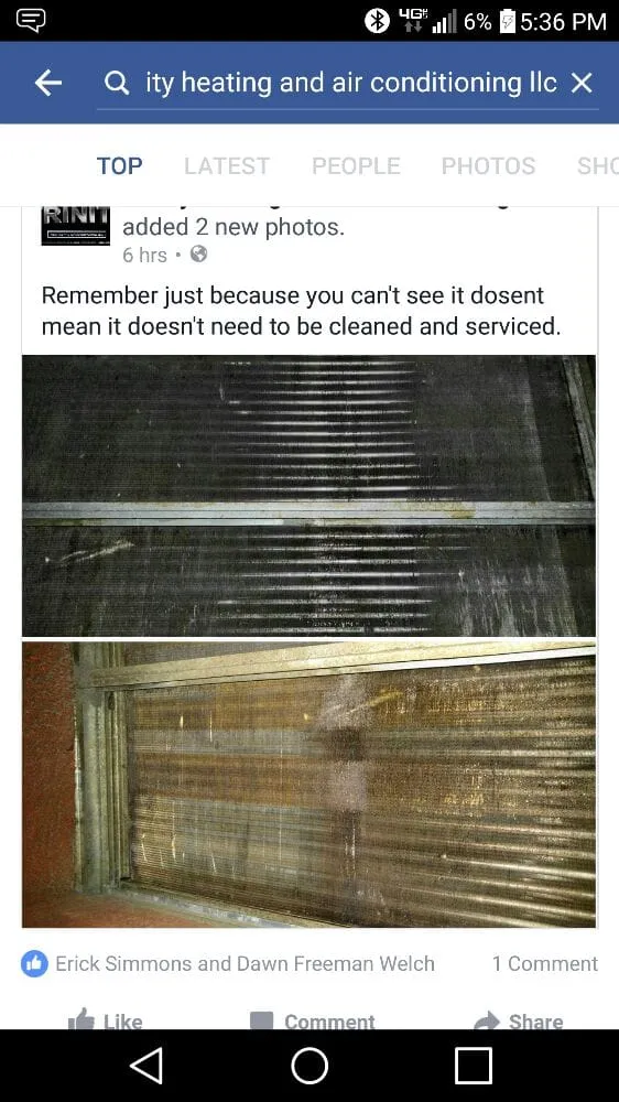 Slide of Trinity Heating and Air Conditioning