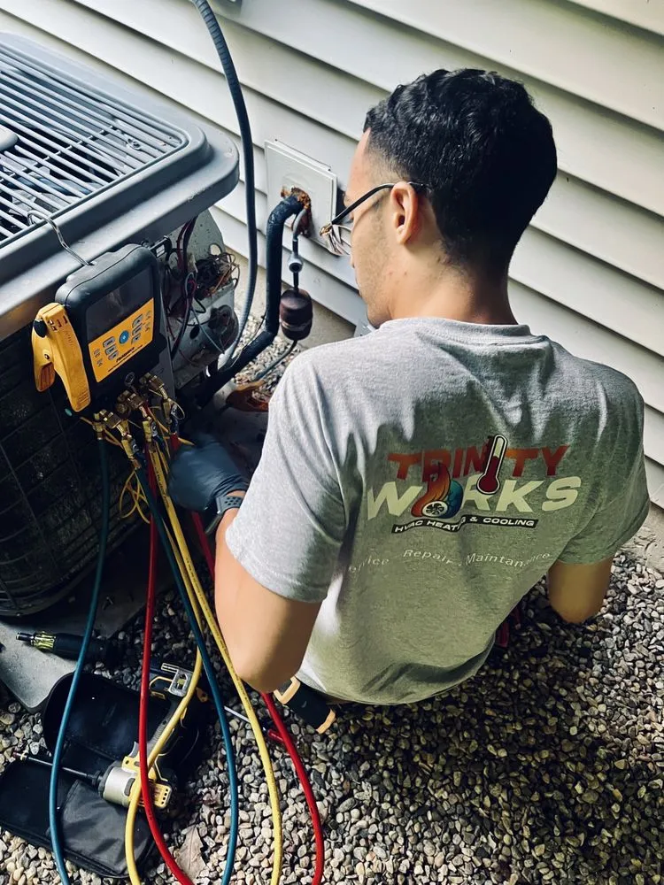 Slide of Trinity Works