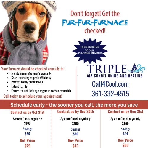 Slide of Triple A Air Conditioning & Heating