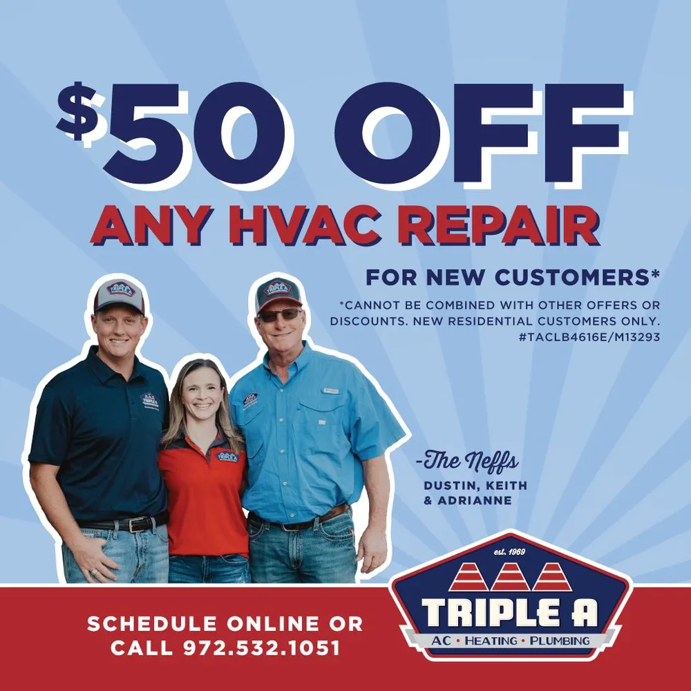 Slide of Triple A Heating, Plumbing & AC Repair