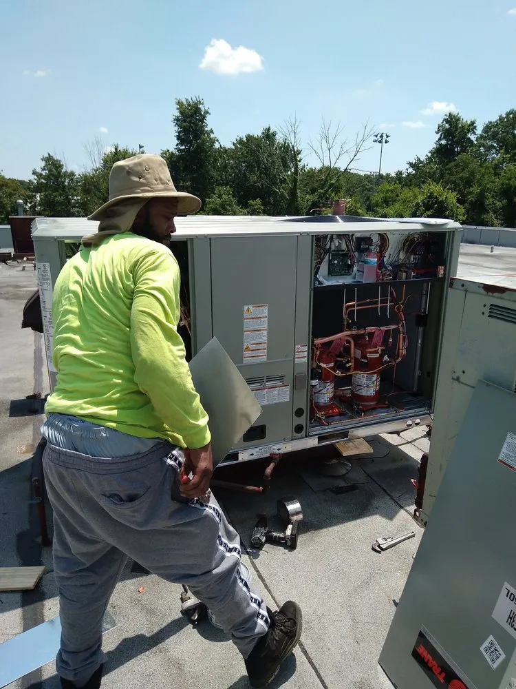 Slide of Triple Ice Heating & AC