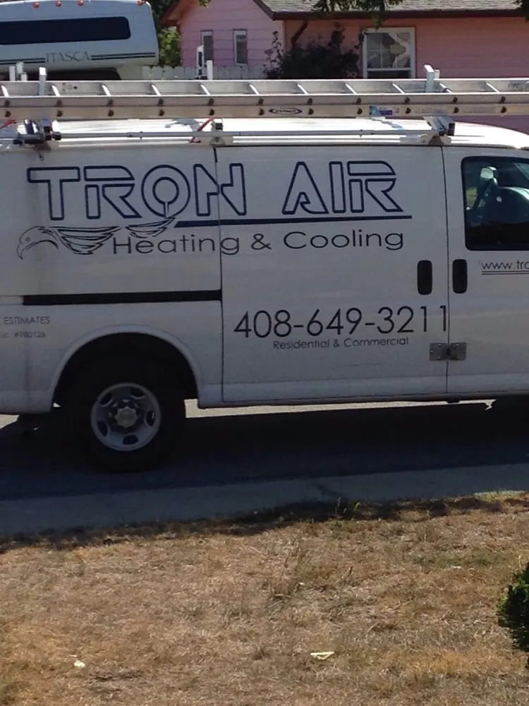 Slide of Tron Air Heating & Cooling