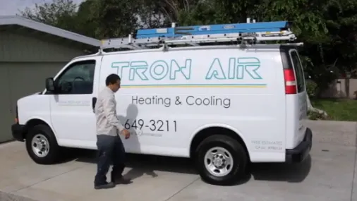 Slide of Tron Air Heating & Cooling