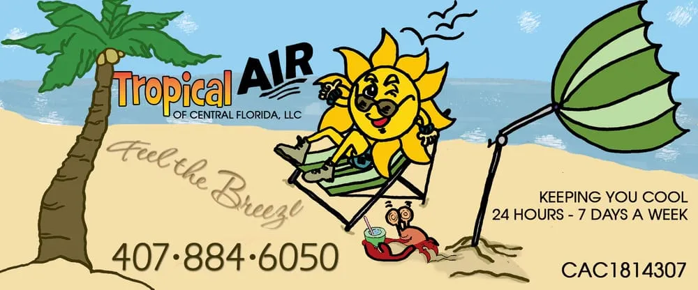 Slide of Tropical Air of Central Florida