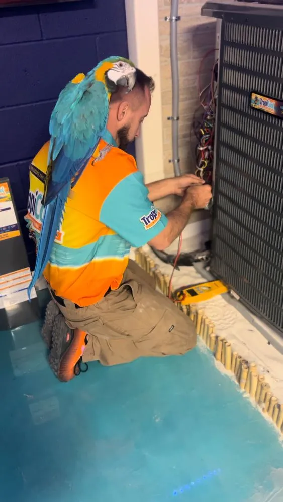 Slide of TropiCool Heating Air Conditioning Plumbing