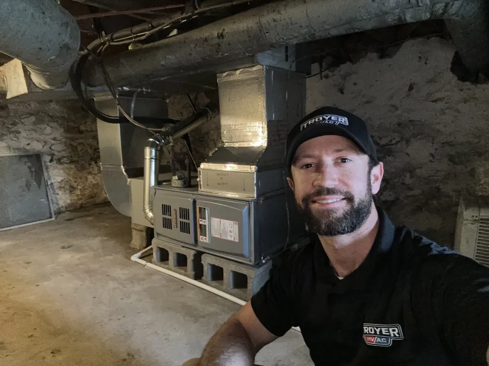 Slide of Troyer HVAC