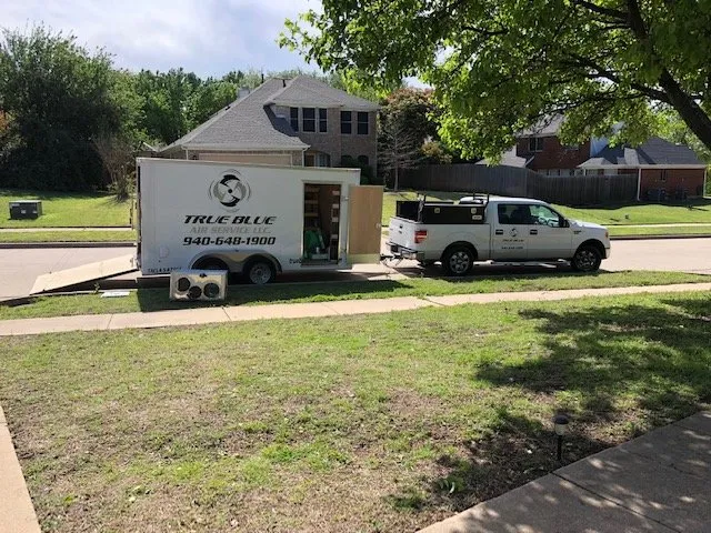 Slide of True Blue Air Service