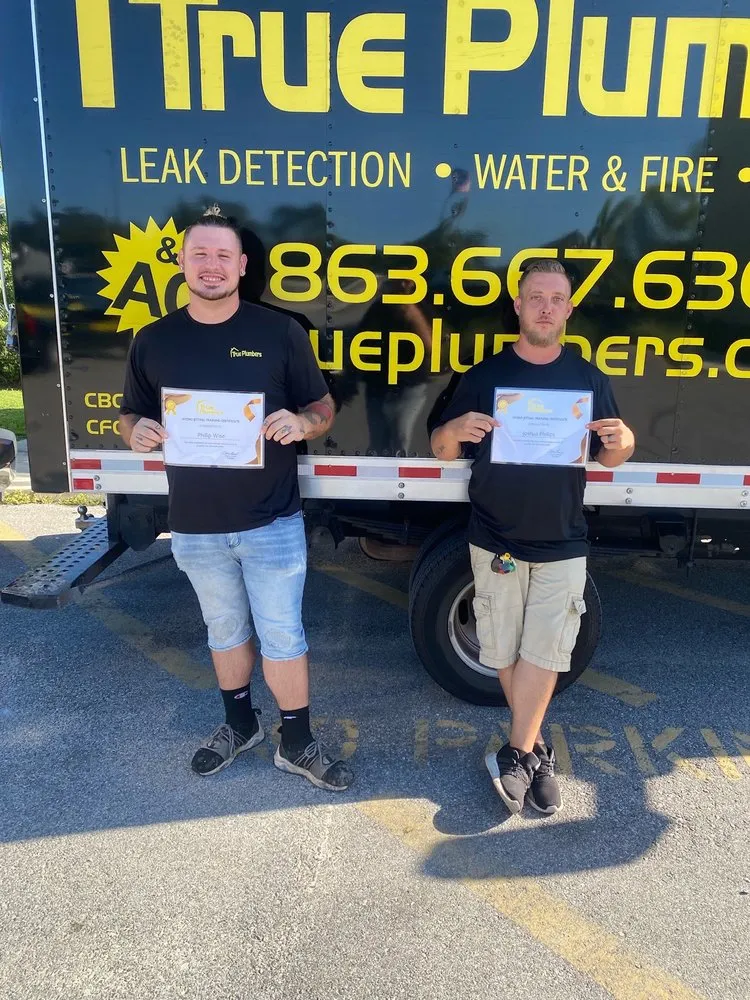 Slide of True Plumbers & AC