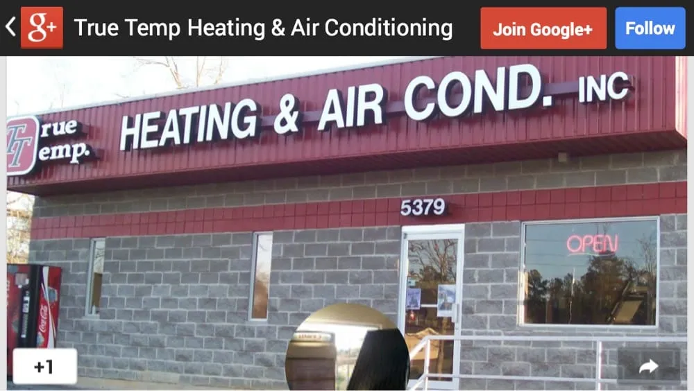 Slide of True Temp Heating & Air