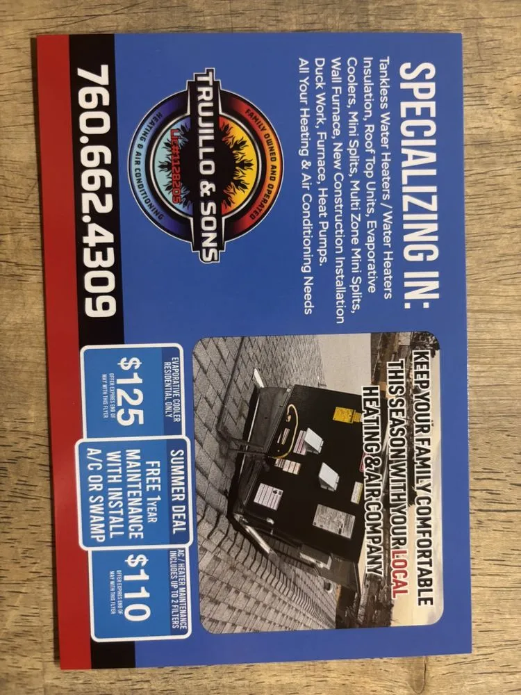 Slide of Trujillo & Sons Heating & Air
