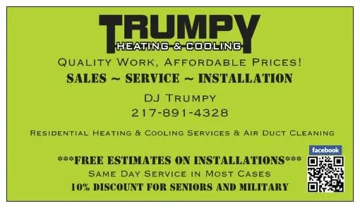 Slide of Trumpy Heating and Cooling