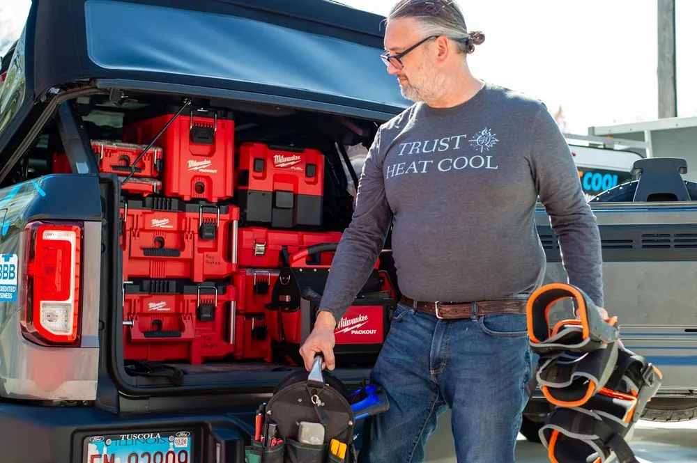 Emergency furnace service for local homeowners in Thomasboro, IL by Trust Heat Cool