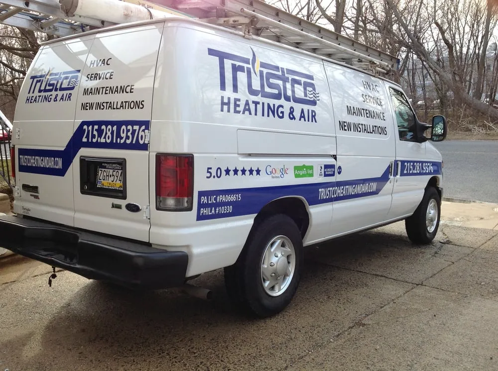 Slide of Trustco Heating & Air