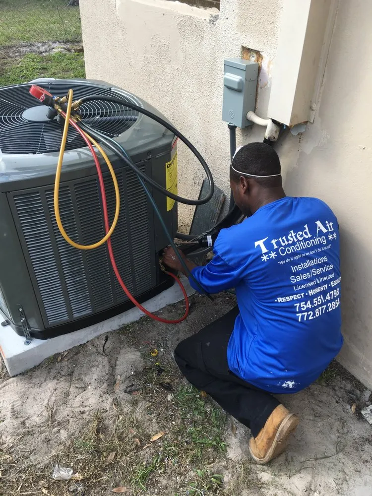 Certified AC repair in Port St. Lucie, FL by Trusted Air Conditioning