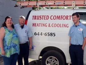 Slide of Trusted Comfort Heating & Cooling