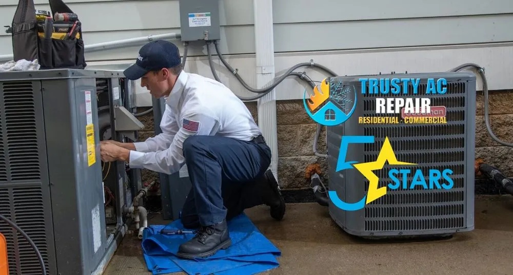 Slide of Trusty AC Repair