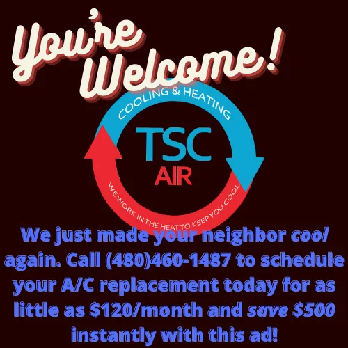 Slide of TSC Air