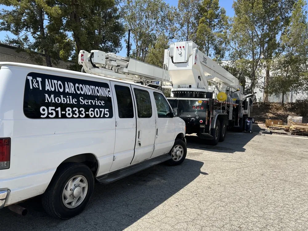 Slide of T&t auto air conditioning