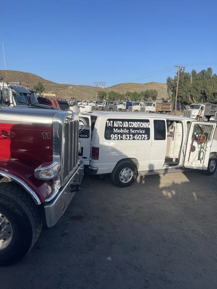 Slide of T&t auto air conditioning