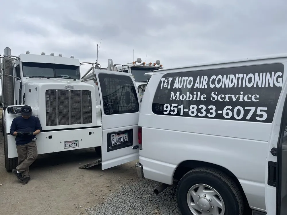 Slide of T&t auto air conditioning
