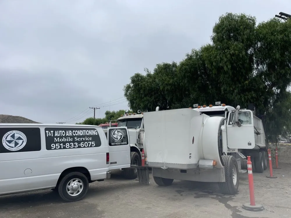 Slide of T&t auto air conditioning