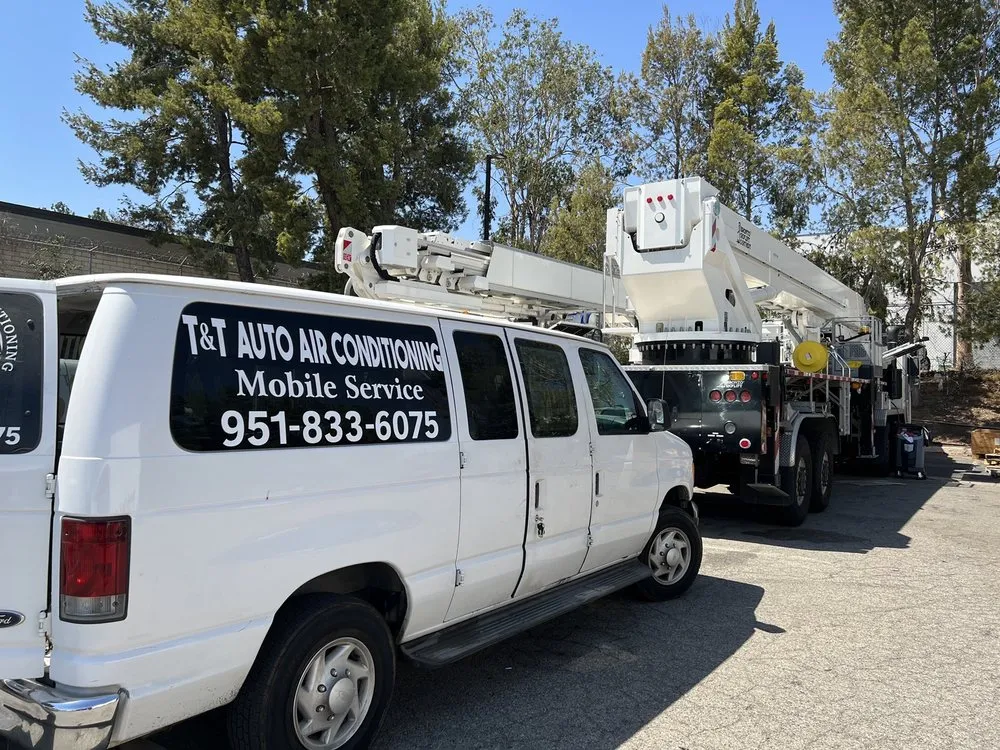 Slide of T&t auto air conditioning