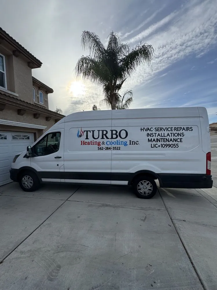 Slide of Turbo Heating & Cooling