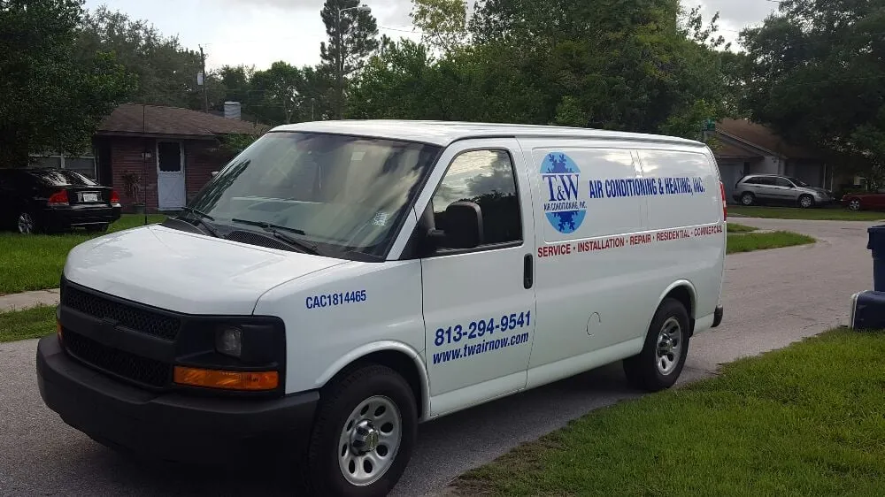 Slide of T&W Air Conditioning