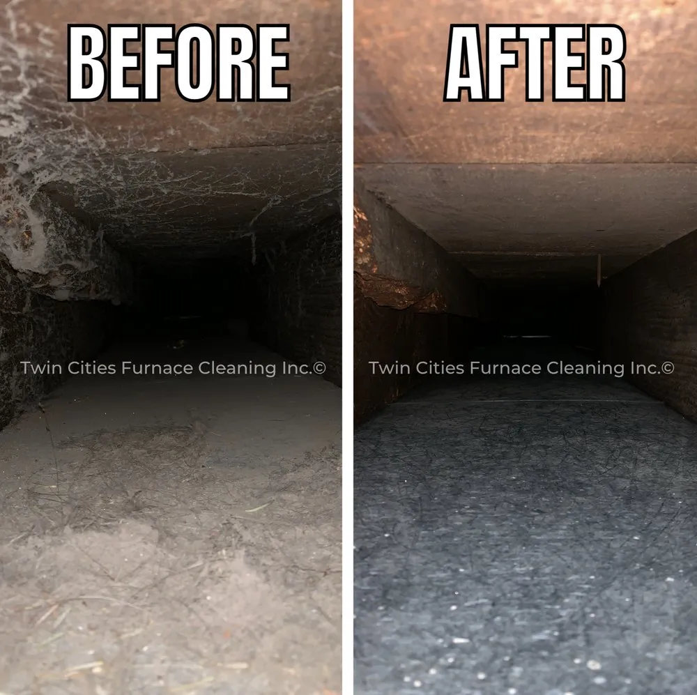 Slide of Twin Cities Furnace Cleaning