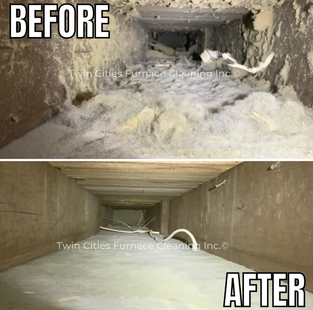 Slide of Twin Cities Furnace Cleaning