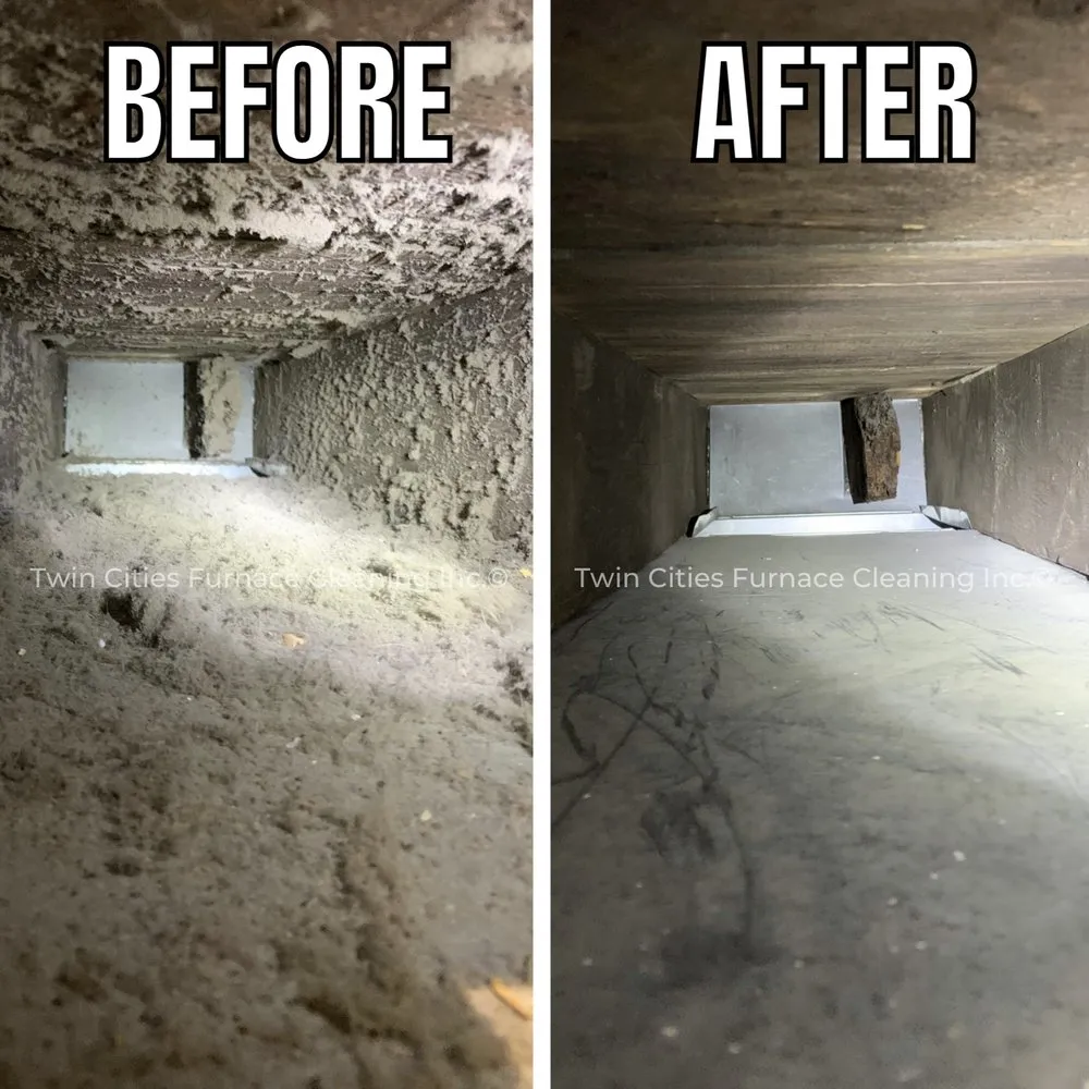 Slide of Twin Cities Furnace Cleaning