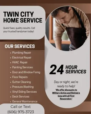 Twin City Home Services Logo