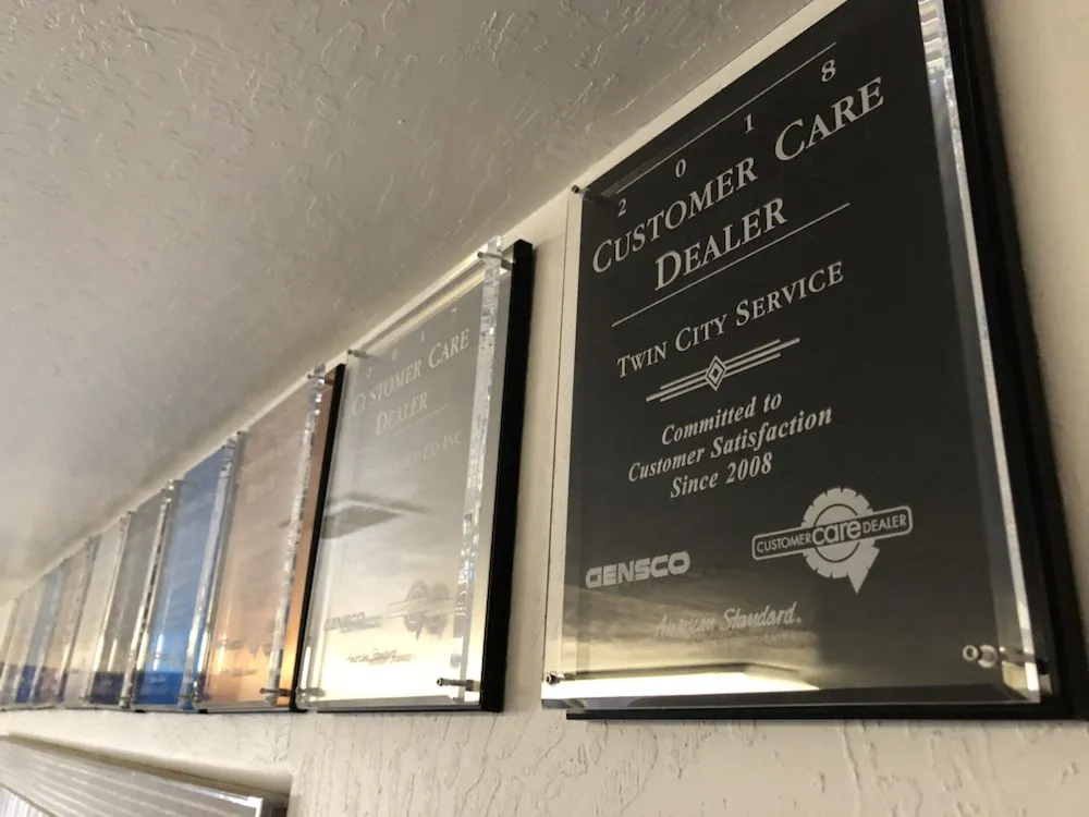 Slide of Twin City Service