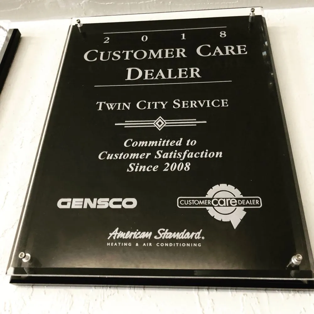 Slide of Twin City Service