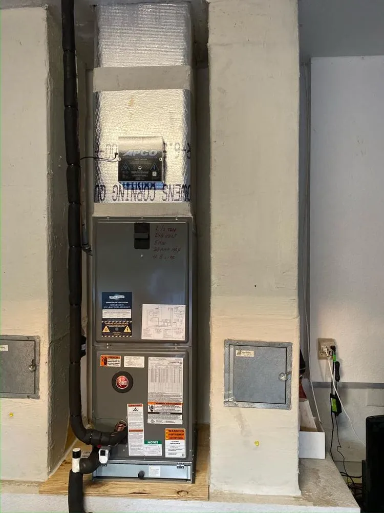 Slide of Twin Services Heating and Cooling