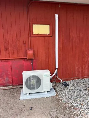 Twin Services Heating and Cooling Logo